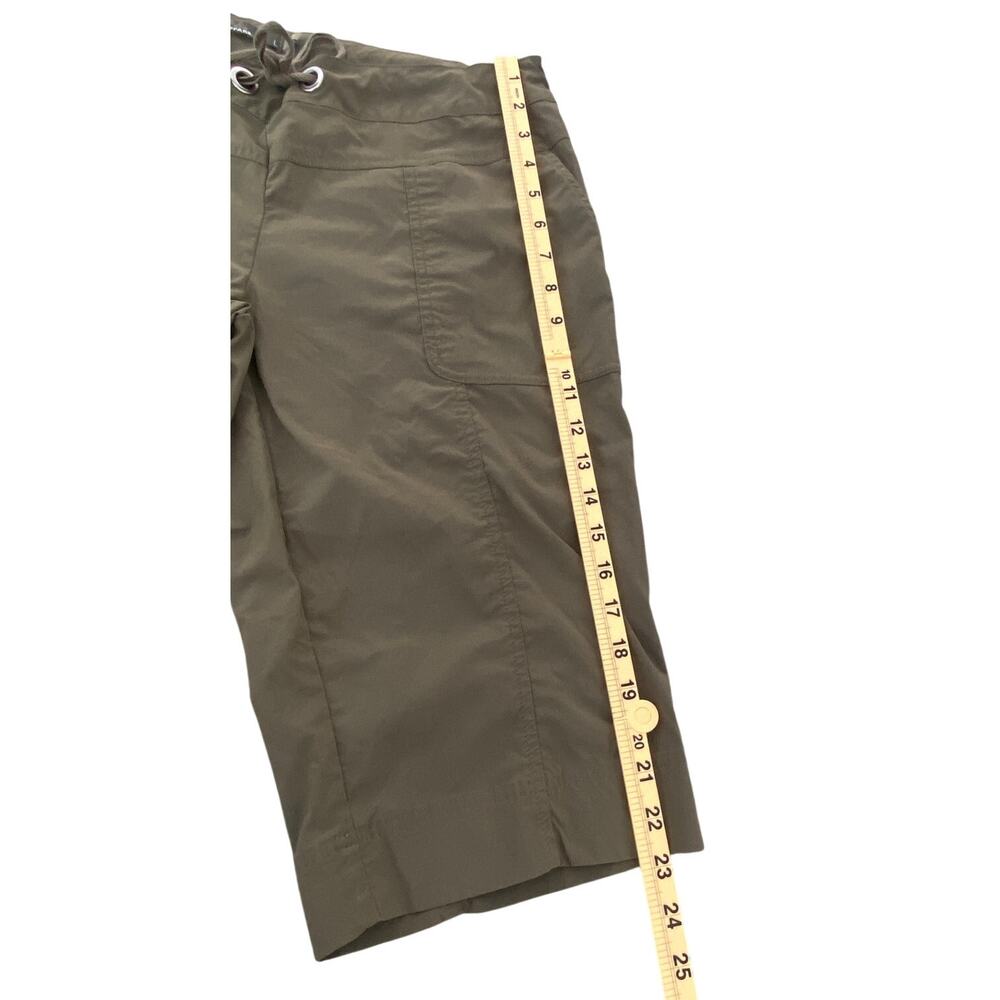 PrAna Bermuda Hiking Shorts - Olive Green - Size Large - Picture 7 of 8
